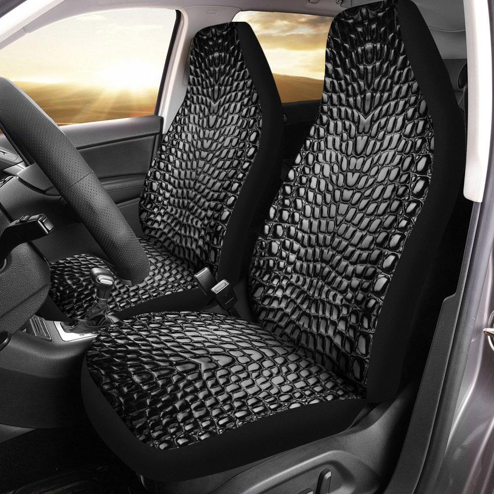 Printed Skin Crocodile Car Seat Covers Custom Animal Car Accessories - Gearcarcover - 1