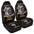 Pucci Car Seat Covers Custom JoJo's Bizarre Anime Car Interior Accessories - Gearcarcover - 3