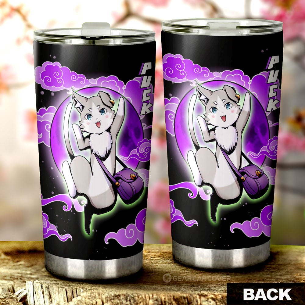 Puck Tumbler Cup Custom Re:Zero Anime Car Accessoriess - Gearcarcover - 3
