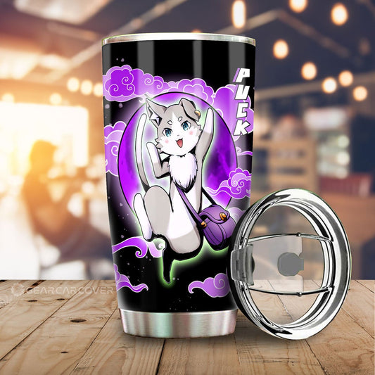 Puck Tumbler Cup Custom Re:Zero Anime Car Accessoriess - Gearcarcover - 1