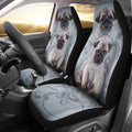 Pug Car Seat Covers Custom Vintage Car Accessories For Dog Lovers - Gearcarcover - 2