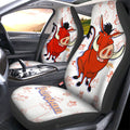 Pumbaa Car Seat Covers Custom Cartoon Car Accessories - Gearcarcover - 2