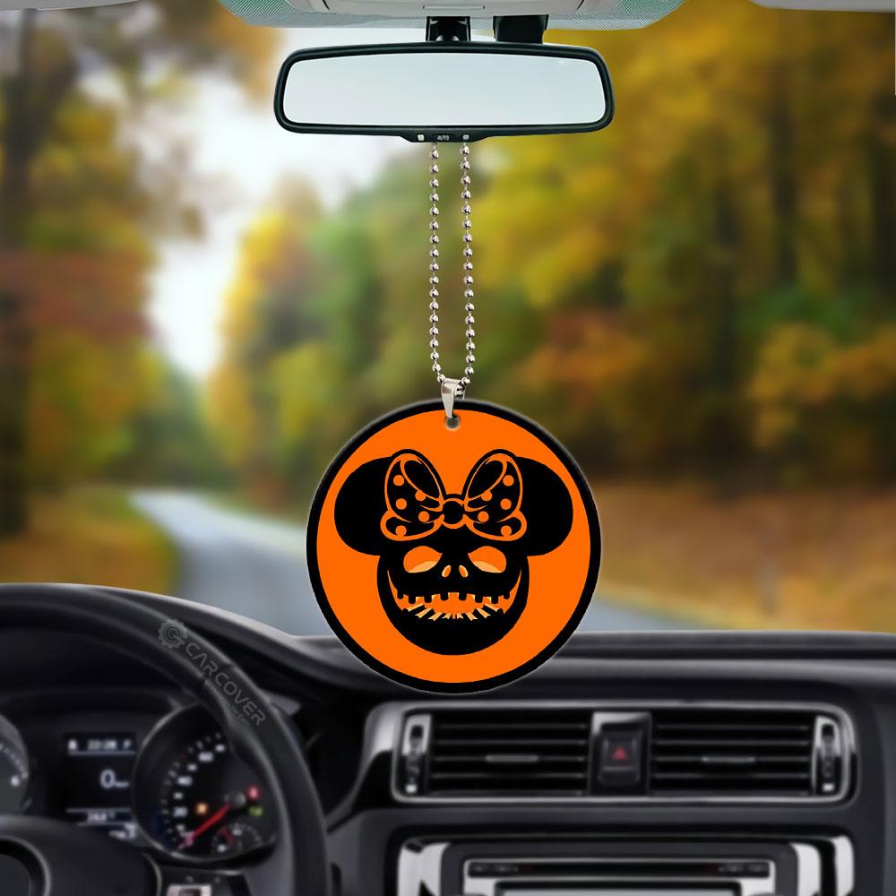 Pumpkin Mouse Ornament Custom Halloween Car Accessories - Gearcarcover - 3