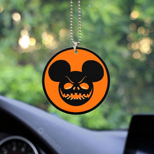 Pumpkin Mouse Ornament Custom Halloween Car Interior Accessories - Gearcarcover - 2