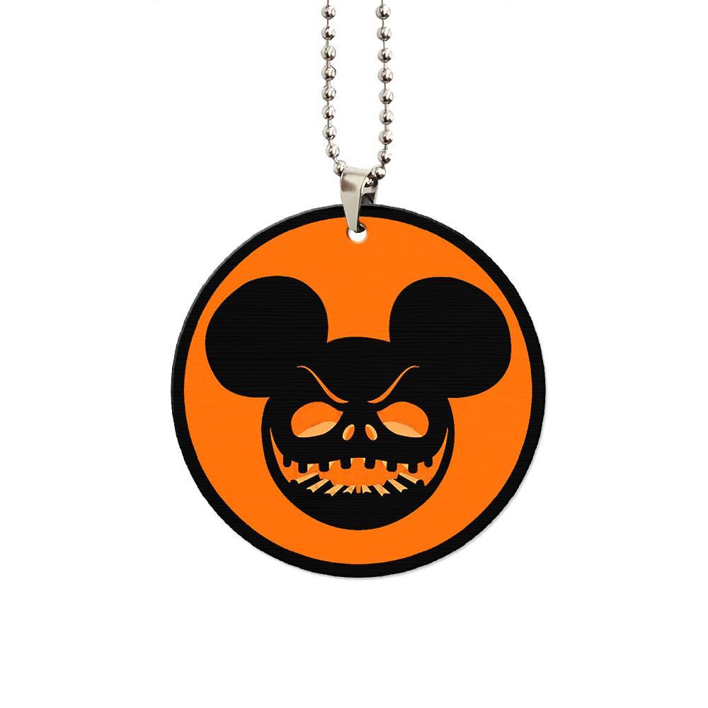 Pumpkin Mouse Ornament Custom Halloween Car Interior Accessories - Gearcarcover - 1