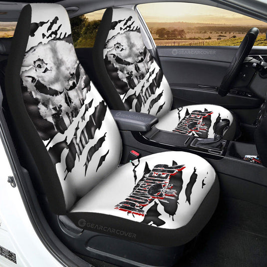 Punisher Car Seat Covers Custom Uniform Car Accessories - Gearcarcover - 1