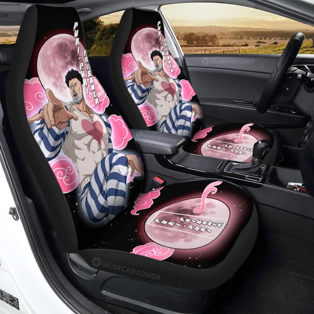 Puri-Puri Prisoner Car Seat Covers Custom One Punch Man Anime Car Accessories - Gearcarcover - 1