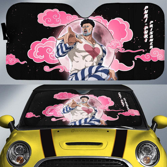 Puri-Puri Prisoner Car Sunshade Custom One Punch Man Anime Car Accessories - Gearcarcover - 1
