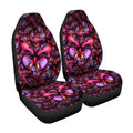 Purple Butterfly Car Seat Covers Custom Butterflies Car Accessories - Gearcarcover - 3