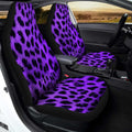 Purple Cheetah Skin Car Seat Covers Custom Printed Car Accessories - Gearcarcover - 2