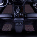Purple Pattern Car Floor Mats Custom Honeycomb Background Car Accessories - Gearcarcover - 2