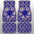 Purple Sunflower Car Floor Mats Custom Car Accessories - Gearcarcover - 2