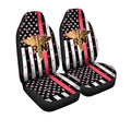 RN Nurse Car Seat Covers Custom US Flag Car Accessories For Nurse - Gearcarcover - 3