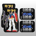 RX-78-2 Gundam Car Floor Mats Custom Gundam Anime Car Accessories - Gearcarcover - 3