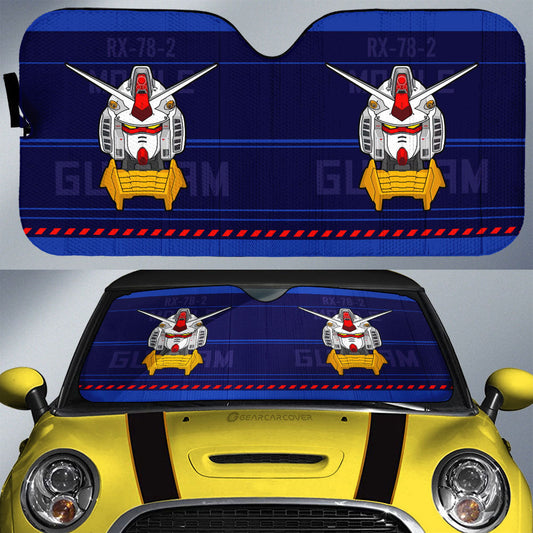 RX-78-2 Gundam Car Sunshade Custom Gundam Anime Car Interior Accessories - Gearcarcover - 1