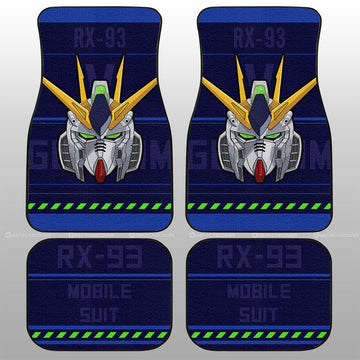 RX-93 _ Gundam Car Floor Mats Custom Gundam Anime Car Accessories - Gearcarcover - 1