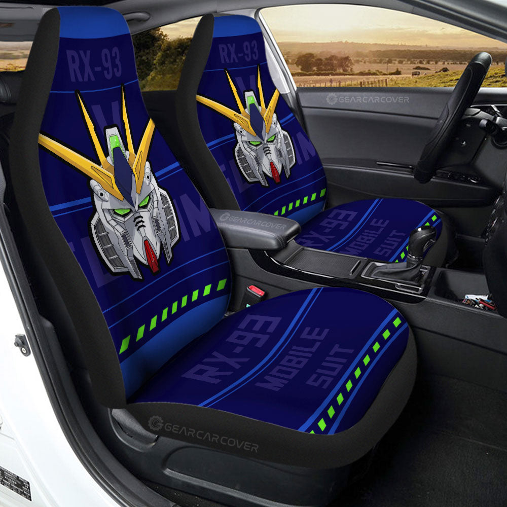 RX-93 _ Gundam Car Seat Covers Custom Gundam Anime Car Accessories - Gearcarcover - 3