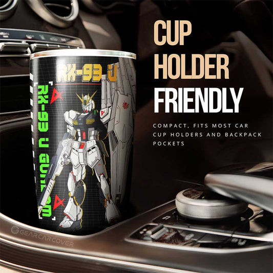 RX-93 _ Gundam Tumbler Cup Custom Gundam Anime Car Interior Accessories - Gearcarcover - 2