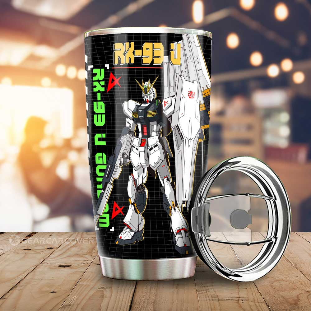 RX-93 _ Gundam Tumbler Cup Custom Gundam Anime Car Interior Accessories - Gearcarcover - 1