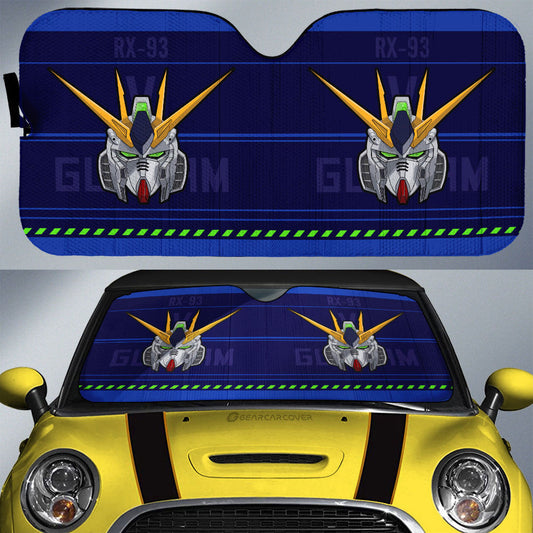 RX-93 v Gundam Car Sunshade Custom Gundam Anime Car Interior Accessories - Gearcarcover - 1
