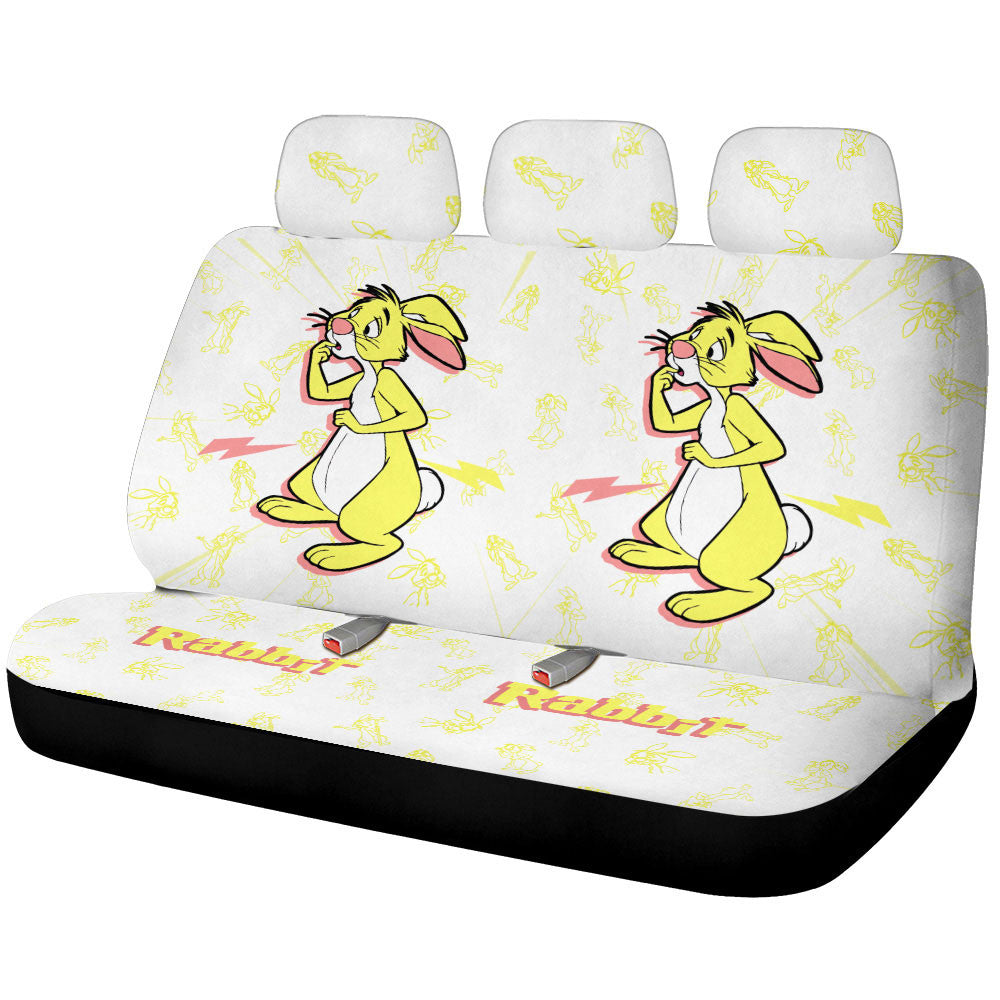 Rabbit Car Back Seat Cover Custom Cartoon Car Accessories - Gearcarcover - 1