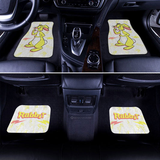 Rabbit Car Floor Mats Custom Cartoon Car Accessories - Gearcarcover - 2