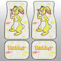 Rabbit Car Floor Mats Custom Cartoon Car Accessories - Gearcarcover - 1