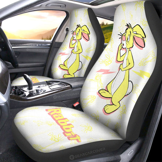 Rabbit Car Seat Covers Custom Cartoon Car Accessories - Gearcarcover - 2