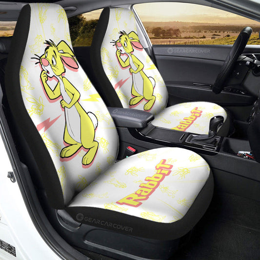 Rabbit Car Seat Covers Custom Cartoon Car Accessories - Gearcarcover - 1