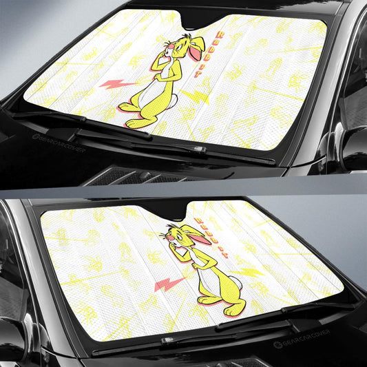 Rabbit Car Sunshade Custom Cartoon Car Accessories - Gearcarcover - 2