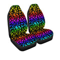 Rainbow Wild Cheetah Print Car Seat Covers Custom Car Accessories - Gearcarcover - 3