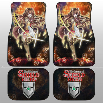 Raphtalia Car Floor Mats Custom The Rising Of The Shield Hero Anime Car Accessories - Gearcarcover - 1