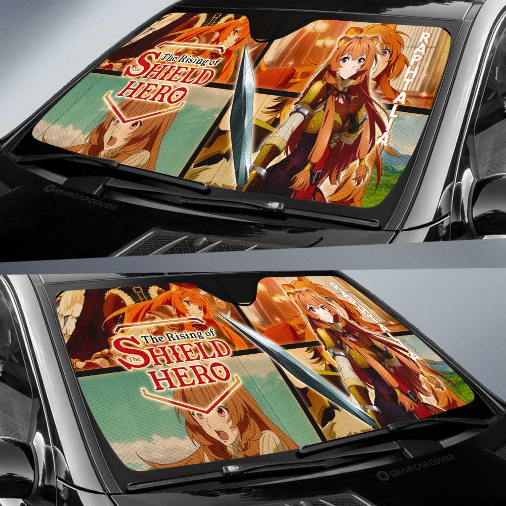 Raphtalia Car Sunshade Custom The Rising Of The Shield Hero Car Accessories - Gearcarcover - 3