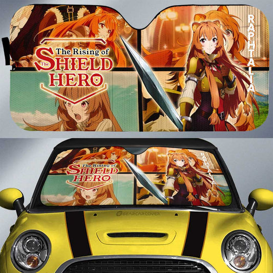 Raphtalia Car Sunshade Custom The Rising Of The Shield Hero Car Accessories - Gearcarcover - 1