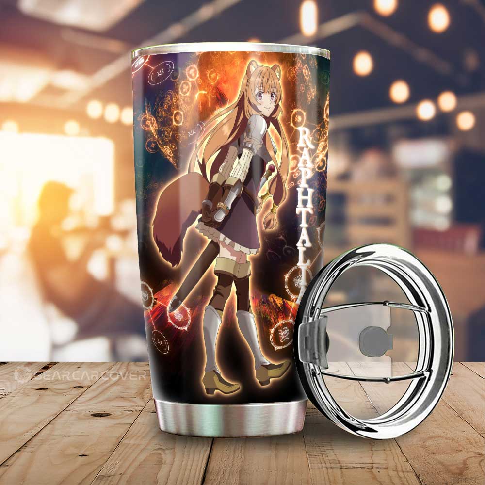 Raphtalia Tumbler Cup Custom Rising Of The Shield Hero Anime Car Accessories - Gearcarcover - 1