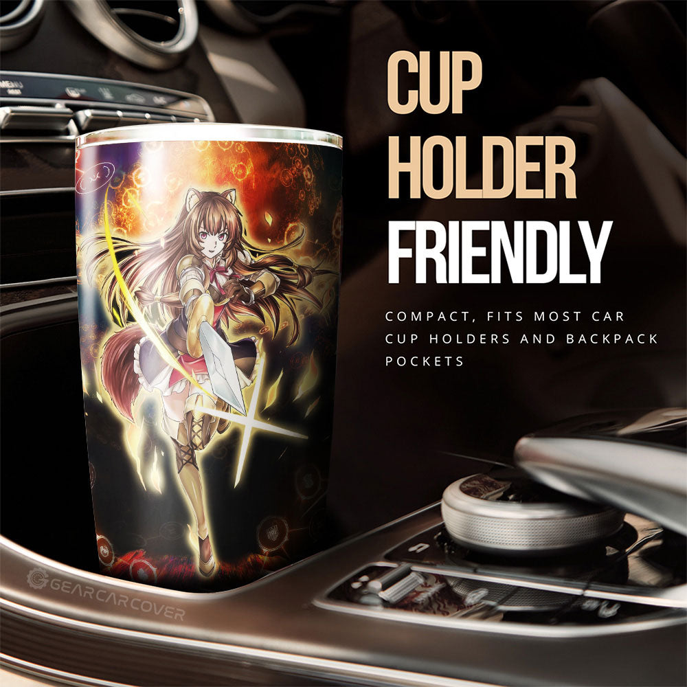 Raphtalia Tumbler Cup Custom The Rising Of The Shield Hero Anime Car Interior Accessories - Gearcarcover - 2