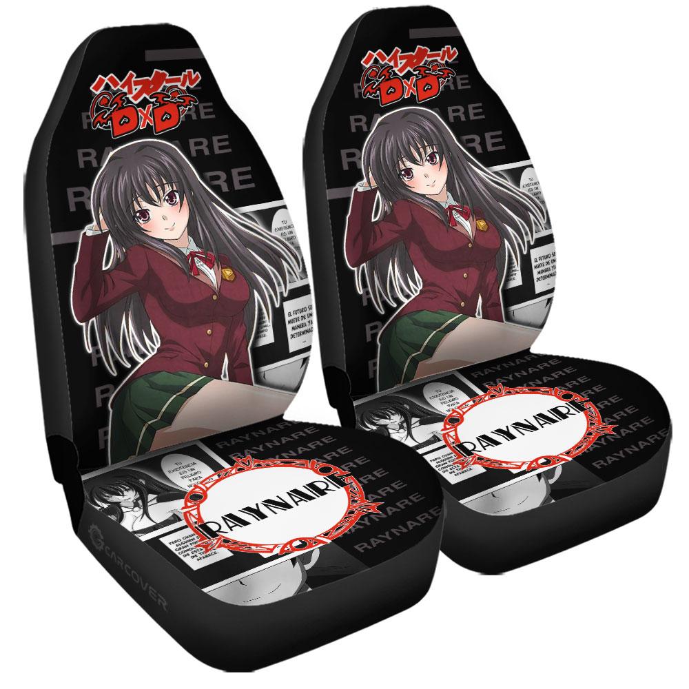 Raynare Car Seat Covers Custom High School DxD Anime Car Interior Accessories - Gearcarcover - 3