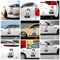 Re-Zero Subaru Natsuki Car Sticker Custom My Car Is Slow Funny - Gearcarcover - 2