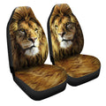 Real Cool Lion Car Seat Covers Custom Gift Idea For Dad - Gearcarcover - 3