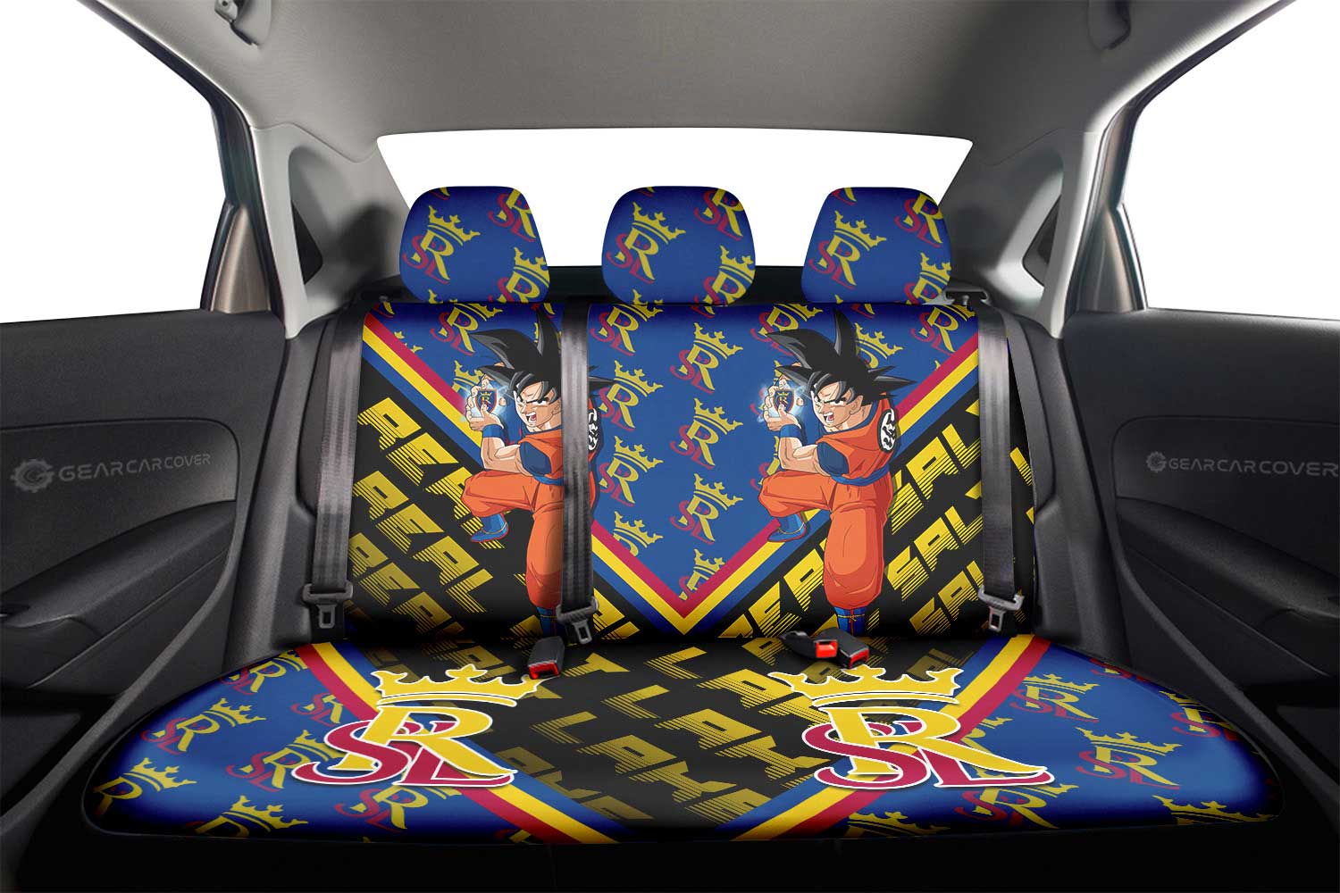 Real Salt Lake Car Back Seat Covers Custom Car Accessories For Fans - Gearcarcover - 2