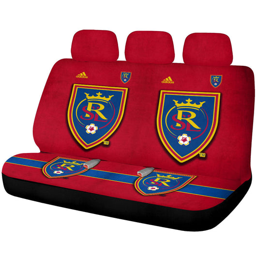 Real Salt Lake Car Back Seat Covers Custom Car Accessories For Fans - Gearcarcover - 2