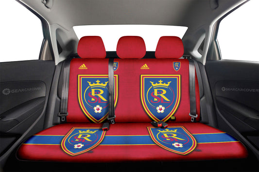 Real Salt Lake Car Back Seat Covers Custom Car Accessories For Fans - Gearcarcover - 1