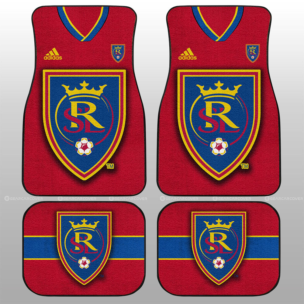 Real Salt Lake Car Floor Mats Custom Car Accessories For Fans - Gearcarcover - 1