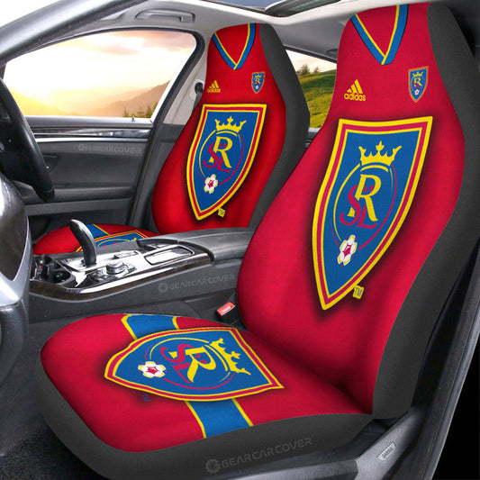 Real Salt Lake Car Seat Covers Custom Car Accessories For Fans - Gearcarcover - 1