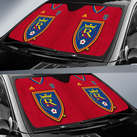 Real Salt Lake Car Sunshade Custom Car Interior Accessories - Gearcarcover - 2