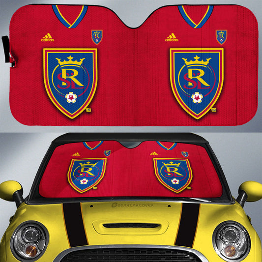 Real Salt Lake Car Sunshade Custom Car Interior Accessories - Gearcarcover - 1