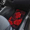 Red Rose Car Floor Mats Custom Floral Car Interior Accessories - Gearcarcover - 4