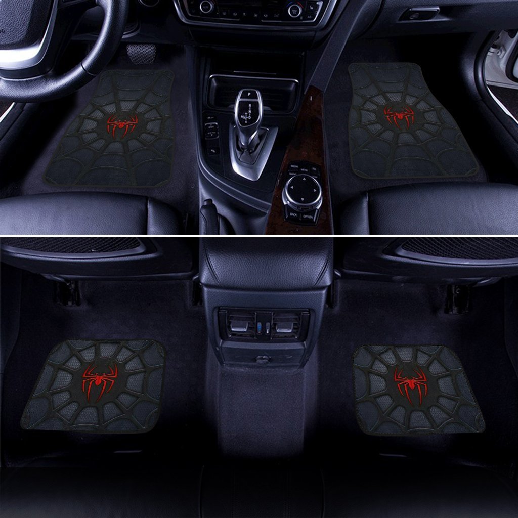 Red Spider Car Floor Mats Custom Car Accessories - Gearcarcover - 1