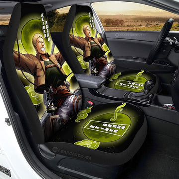 Reiner Braun Car Seat Covers Custom Attack On Titan Anime - Gearcarcover - 1