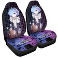 Rem Car Seat Covers Custom Re:Zero Anime Car Accessories - Gearcarcover - 3